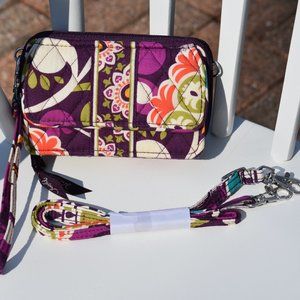 Vera Bradley All in One Crossbody -Plum Crazy NWOT